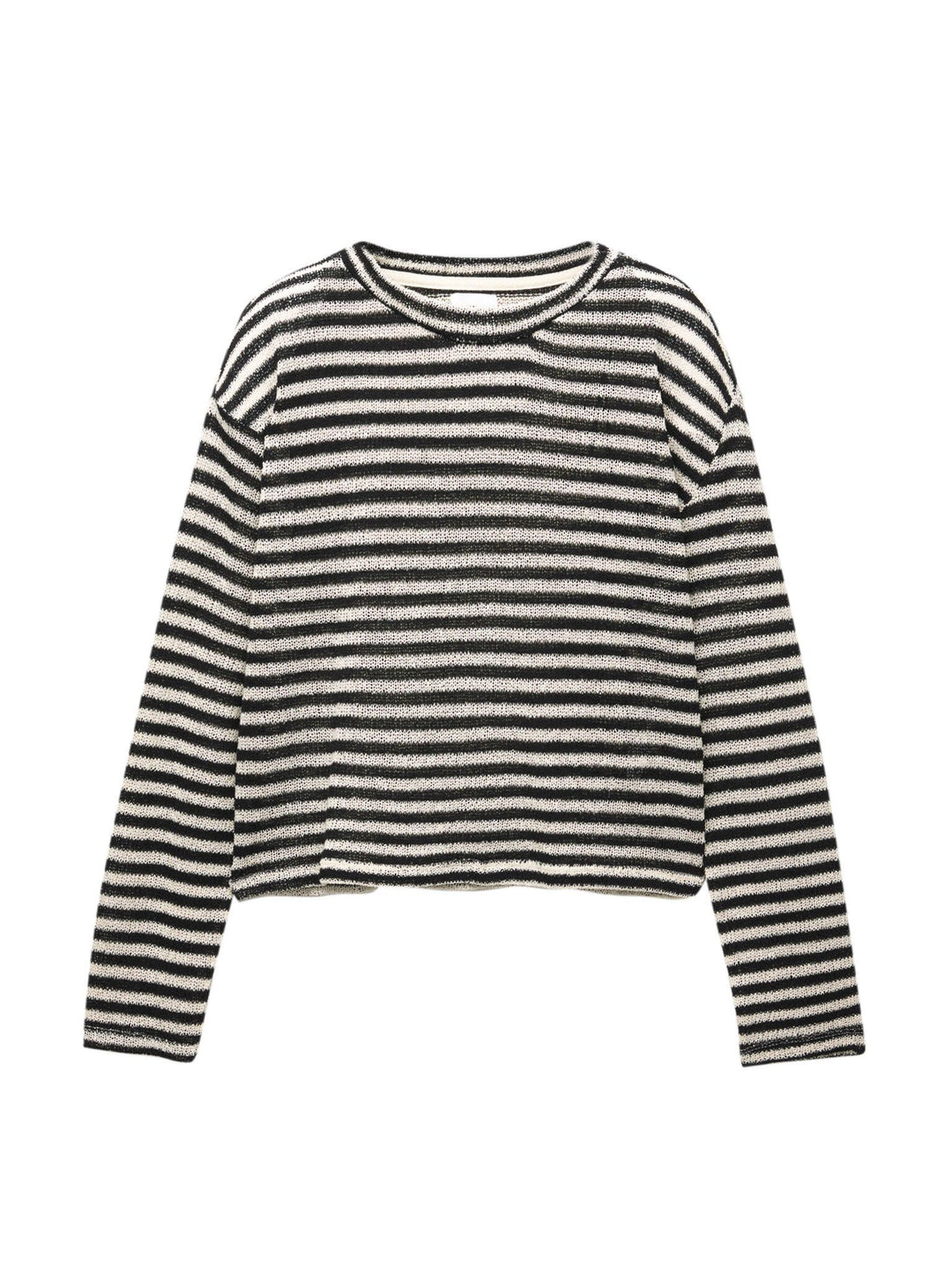 Moudda PULL & BEAR - Pull - Rayures & Maille Coupée (Écru) - Tunisie 1