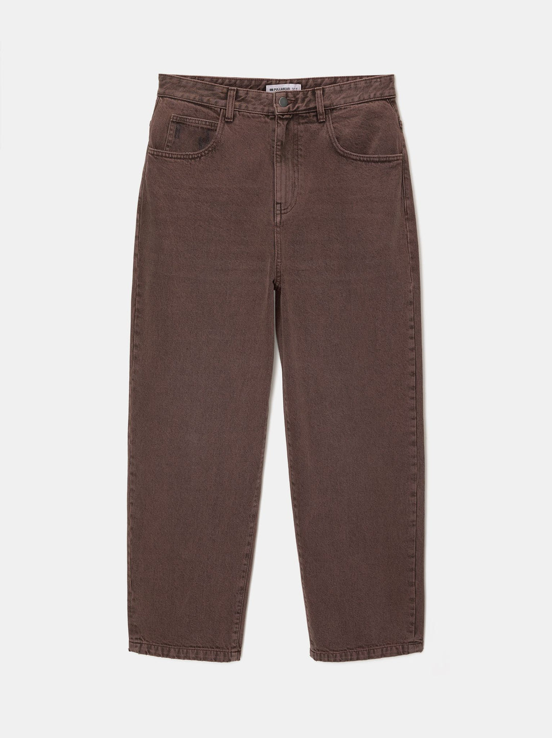 Moudda PULL & BEAR - Pantalon 5 Poches Baggy Lavé - Tunisie 5