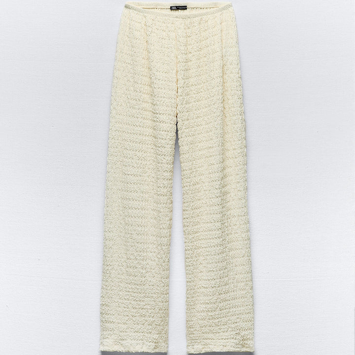 Moudda ZARA - Pantalon basique texturé – ensemble - Tunisie 2