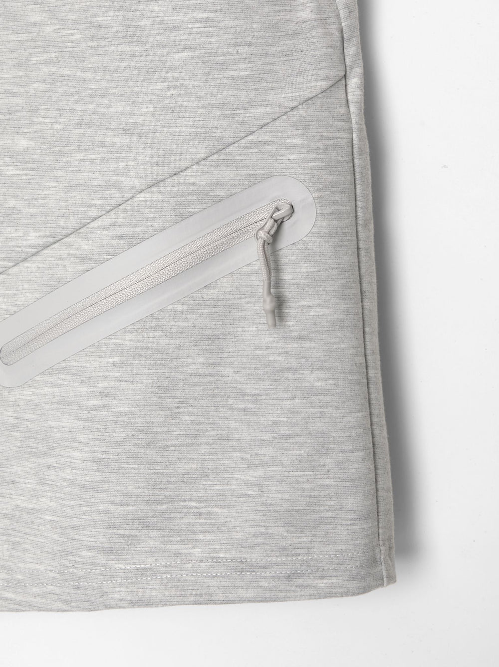 Moudda PULL & BEAR - Bermuda Jogging Tech Fermeture Devant Join Life Gris Clair - Tunisie 2