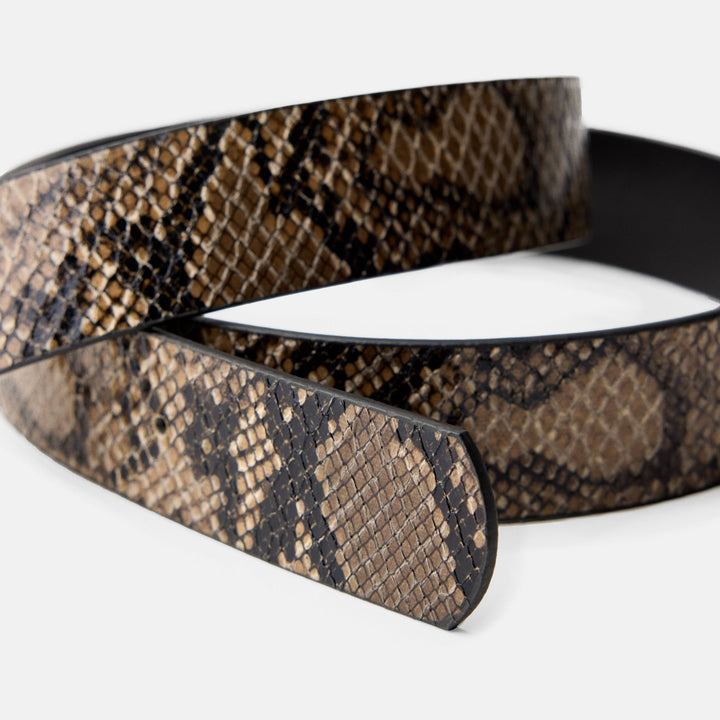 Moudda BERSHKA - Ceinture imprimé serpent - Tunisie 1