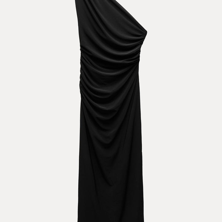 Moudda ZARA - Robe Midi Asymétrique à Fronces - Tunisie 2