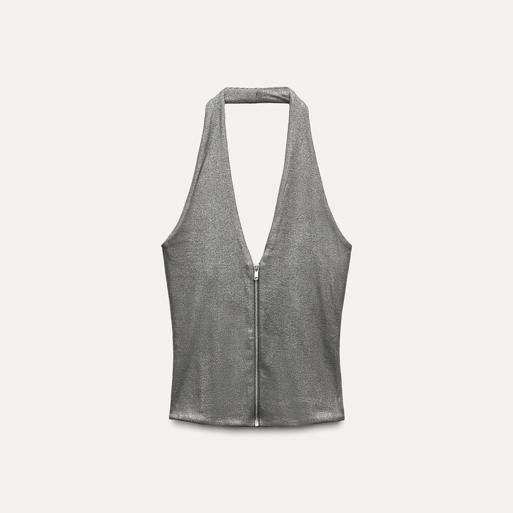 Moudda ZARA - Top Dos Nu Effet Foil - Tunisie 2