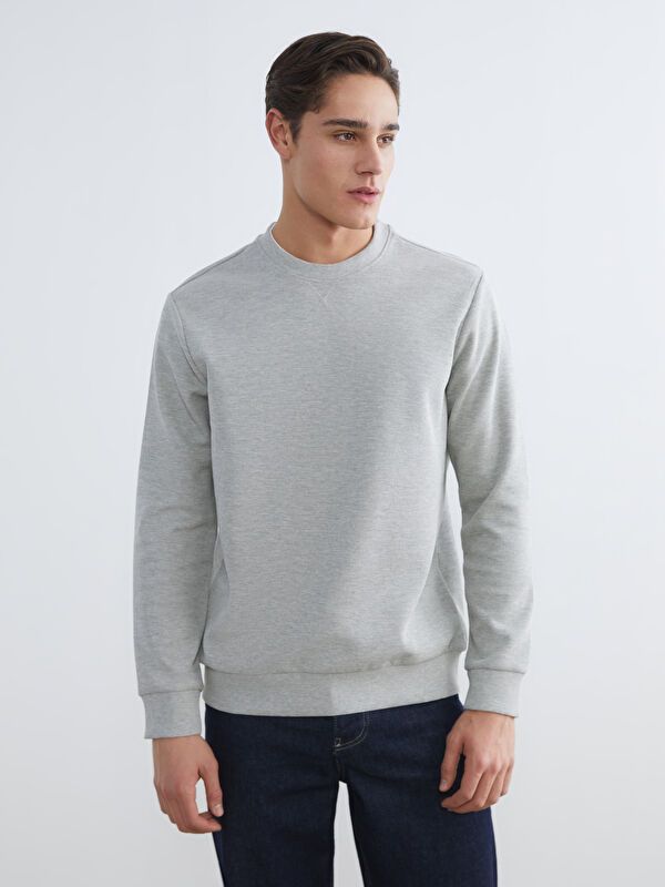 Moudda LC Waikiki - Sweatshirt basique en jersey pour Homme - Tunisie 1