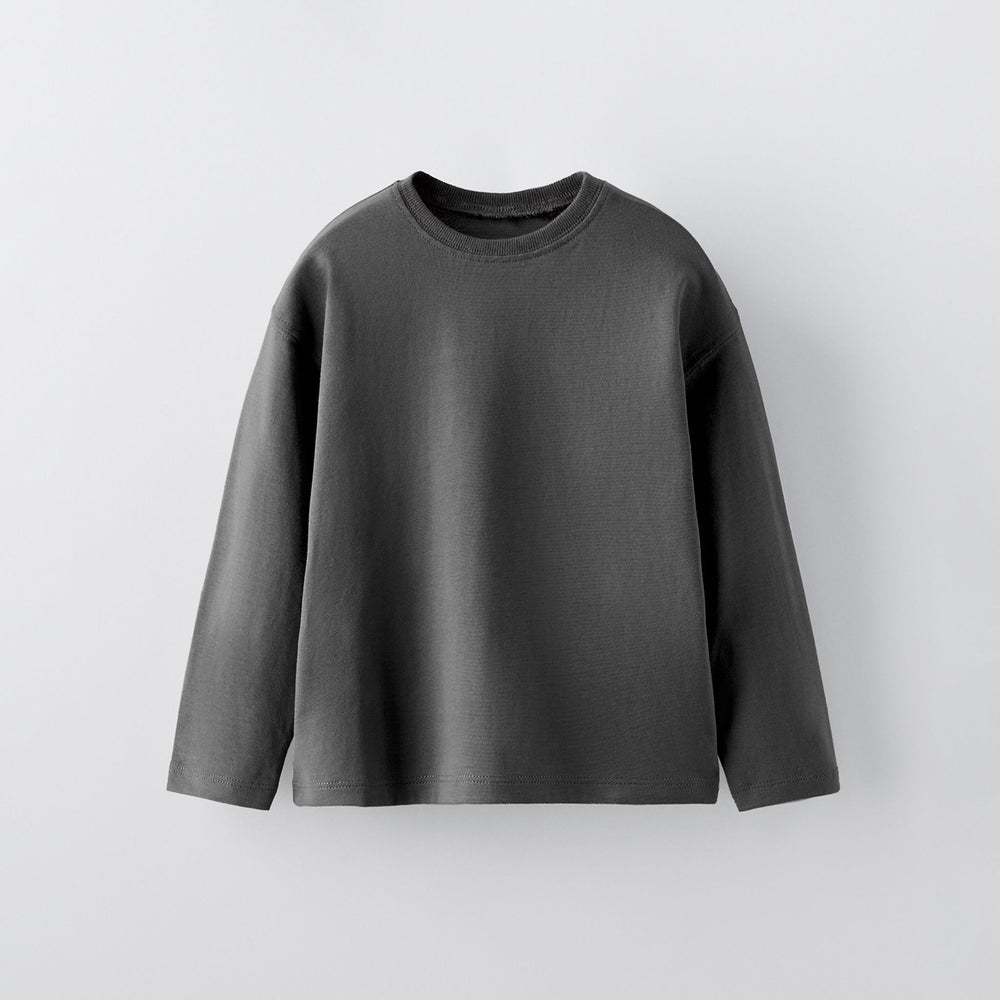 Moudda ZARA - T-shirt manches longues basique étiquette - Tunisie 2