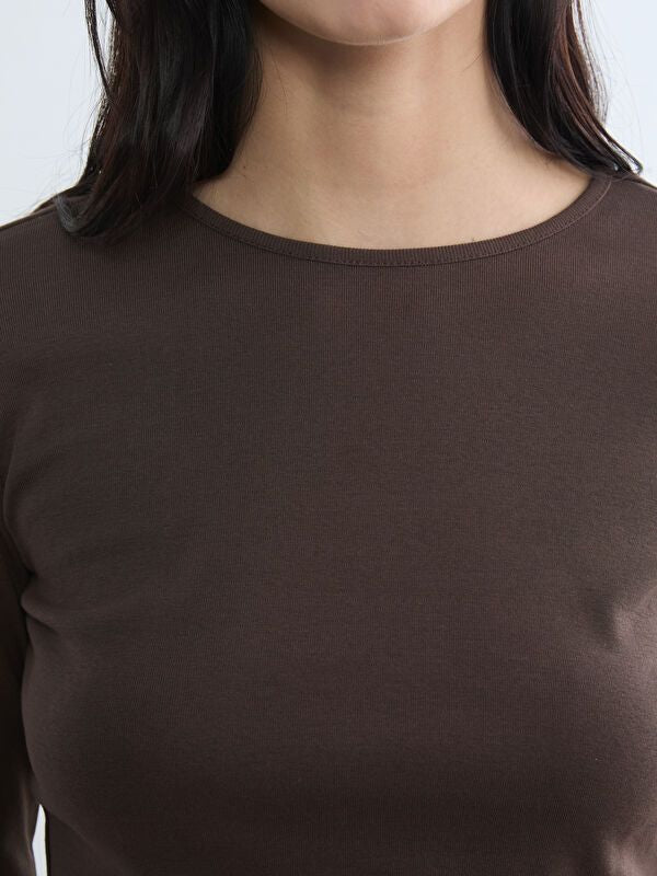 Moudda LC Waikiki - Body basique manches longues en jersey - Tunisie 3