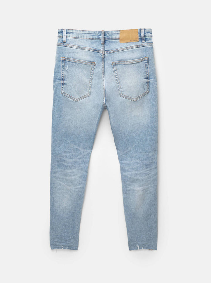 Moudda PULL & BEAR - Pantalon Denim Carrot - Effet Déchiré - Tunisie 3