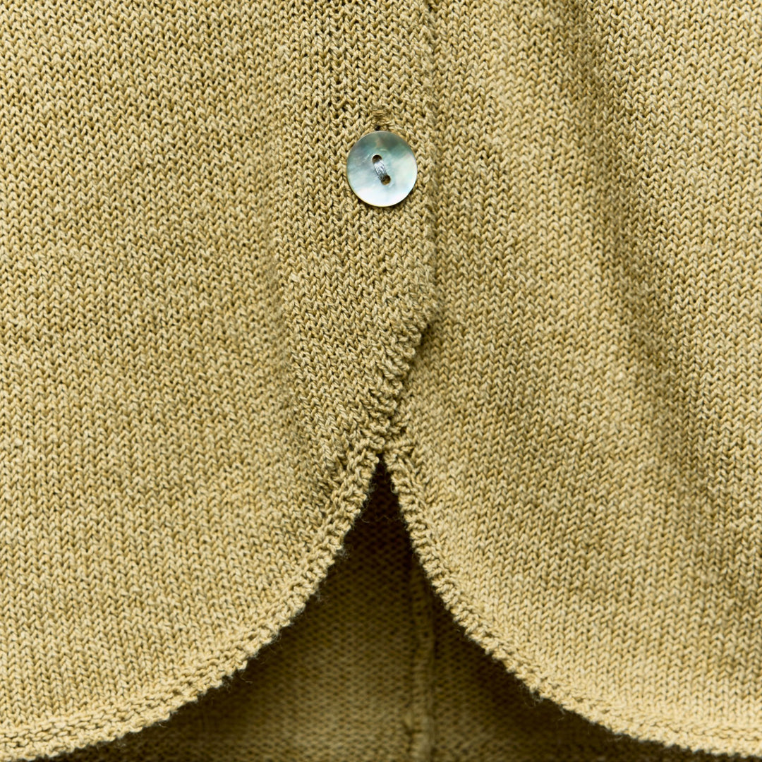 Moudda ZARA - Gilet col en V boutons qualité fine en lin - Tunisie 3