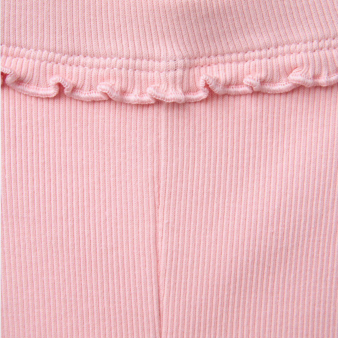 Moudda ZARA - Pack Leggings Enfant - Côtes Allover Fleur + Uni - Tunisie 4
