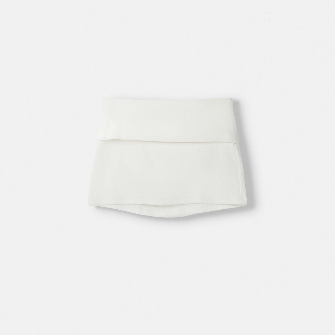 Moudda BERSHKA - Mini-jupe circulaire à revers avec short intégré - Tunisie 1