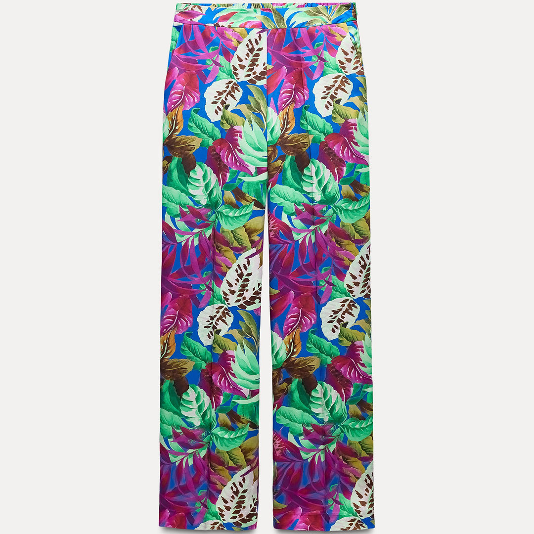 Moudda ZARA - Ensemble pantalon imprimé, taille mi-haute élastique - Tunisie 2