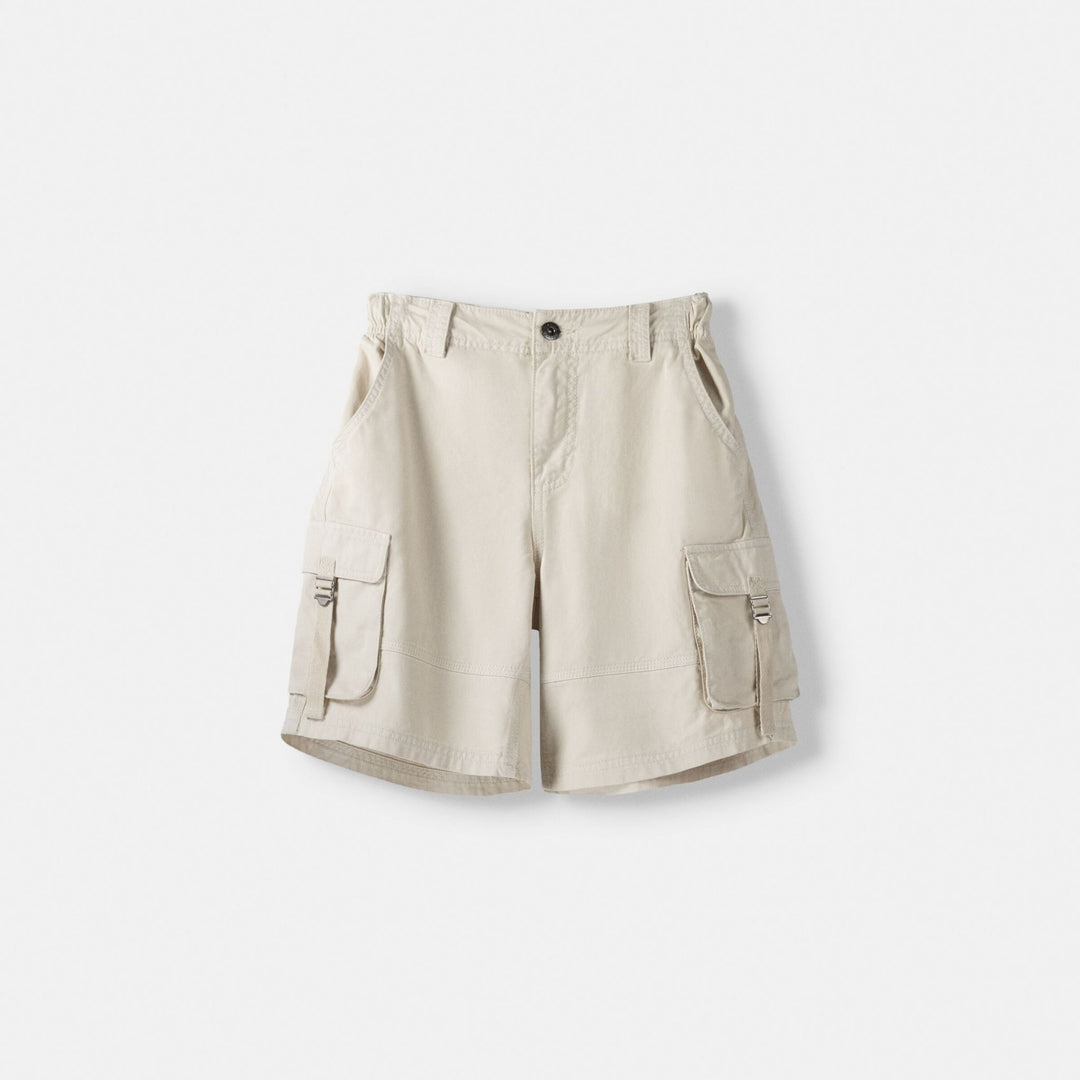 Moudda BERSHKA - Short cargo en coton avec sangles - Tunisie 1