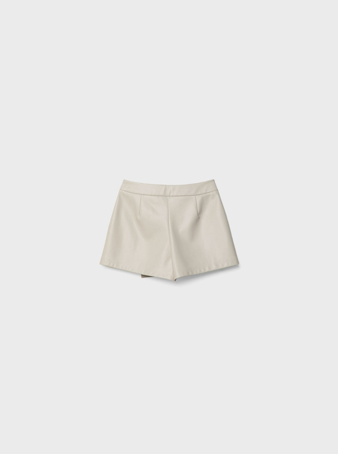 Moudda STRADIVARIUS - Jupe-Culotte Croisée en Simili Cuir avec Passepoil - Tunisie 3