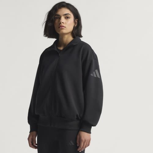 Moudda Adidas - Haut coupe large avec zip sur toute la longueur Soft Lux - Tunisie 4