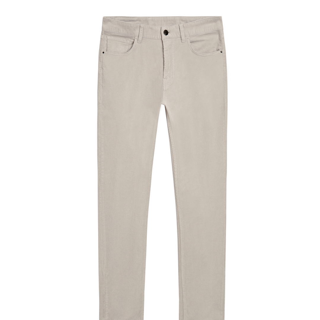 Moudda Massimo Dutti - Pantalon jean velours côtelé fuselé - Tunisie 1