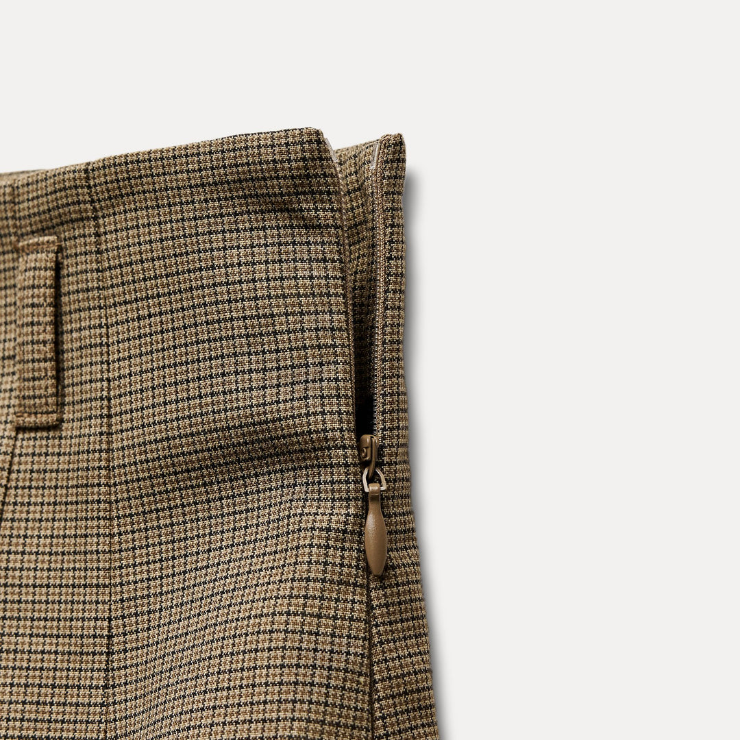 Moudda ZARA - Short taille haute carreaux - Tunisie 3