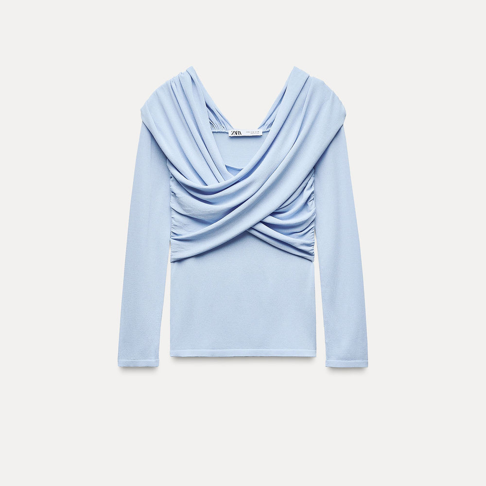 Moudda ZARA - Top drapé épaules dénudées - Tunisie 2