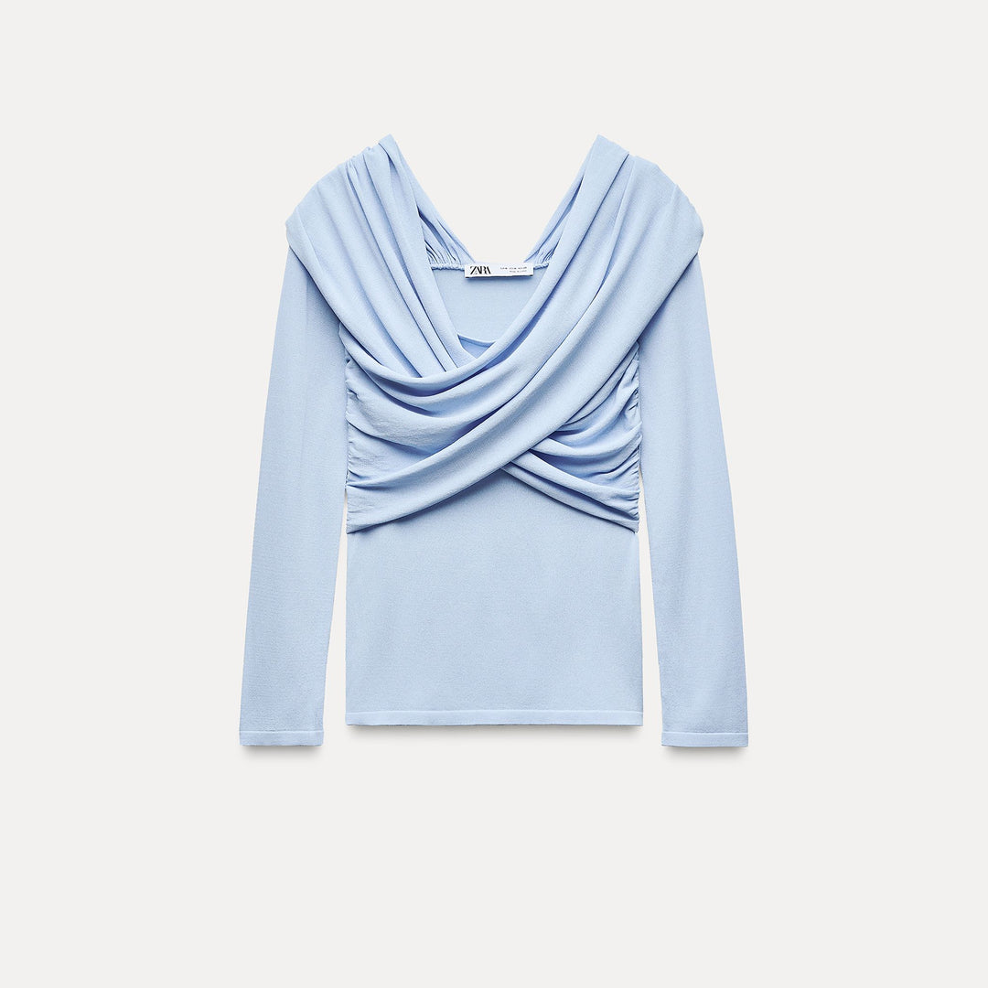 Moudda ZARA - Top drapé épaules dénudées - Tunisie 2