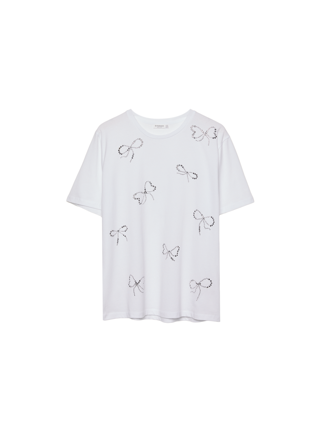 Moudda STRADIVARIUS - T-Shirt Nœuds Bijoux Manches courtes - Tunisie 1