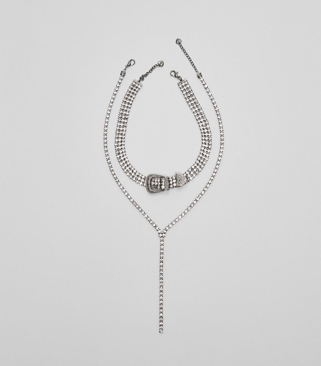 Moudda STRADIVARIUS - Lot de 2 Colliers avec Boucle Strass - Tunisie 4