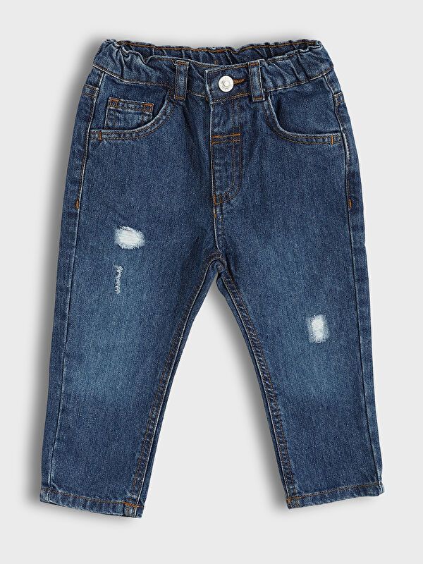 Moudda LC Waikiki - Pantalon tissé en denim Garçon Rodéo mid indigo - Tunisie 1