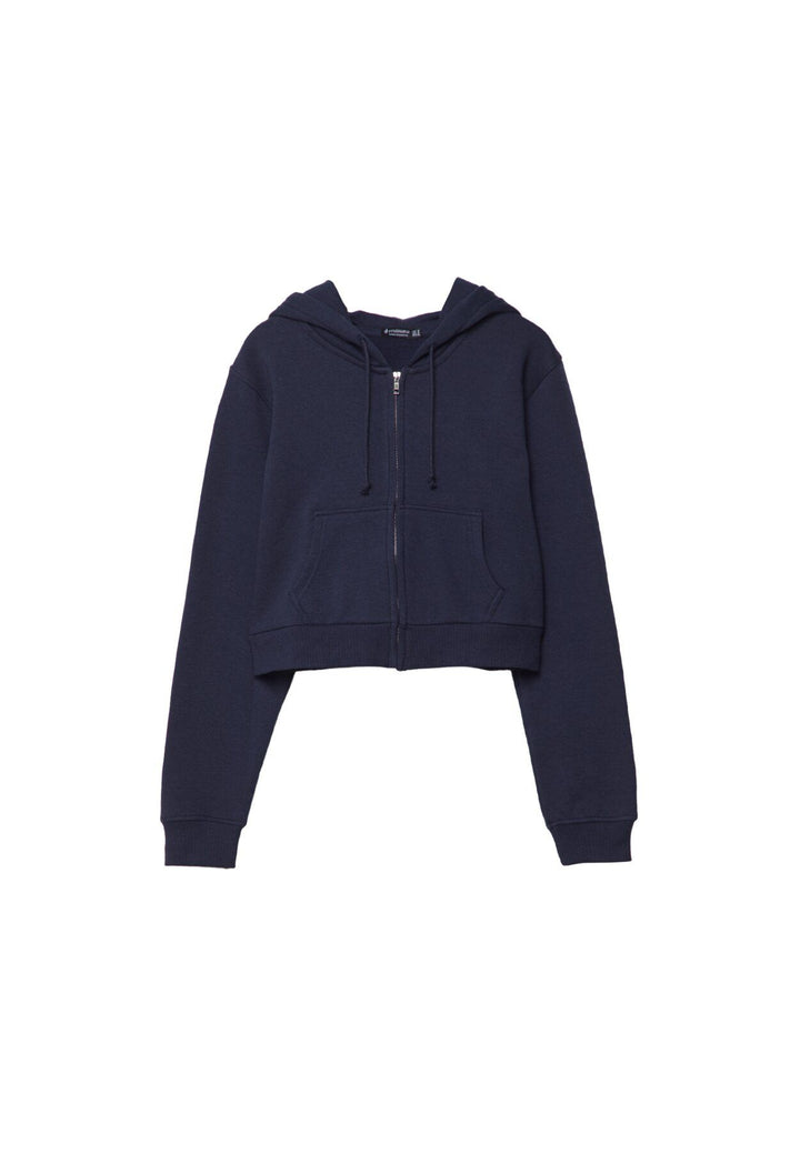 Moudda STRADIVARIUS - Sweat Crop à Fermeture Basique - Tunisie 1