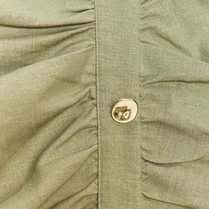 Moudda ZARA - Skort Lin Stretch - Boutons Dorés - Tunisie 3