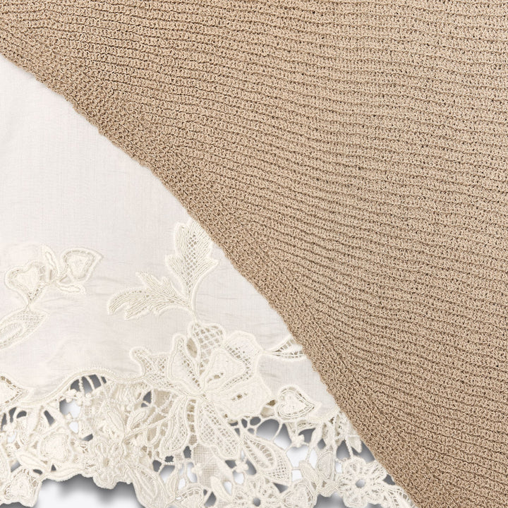 Moudda ZARA - Pull Asymétrique - Double Couche & Dentelle - Tunisie 3