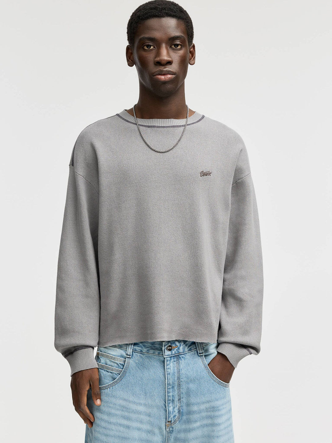 Moudda PULL & BEAR - Pull - Détail Overlock & Imprimé - Tunisie 2