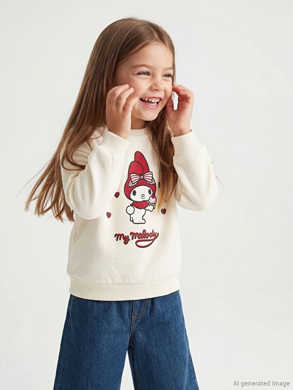 Moudda LC Waikiki - Sweatshirt en jersey - Sous licence pour Fille - Tunisie 6