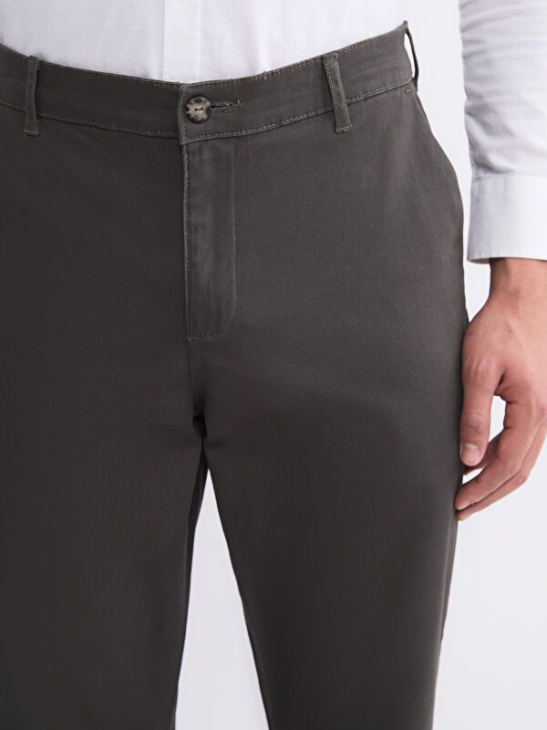 Moudda LC Waikiki - Pantalon chino basique mi-saison en tissu pour Homme - Tunisie 3
