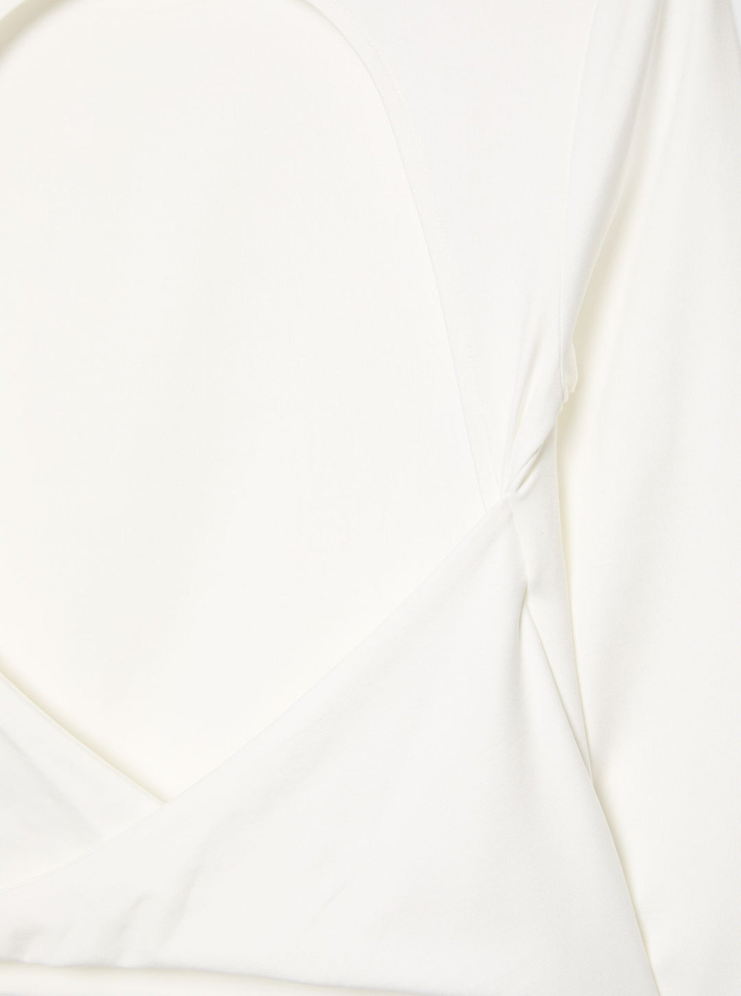 Moudda STRADIVARIUS - T-Shirt Cropped Manches longues Dos Nu - Tunisie 1