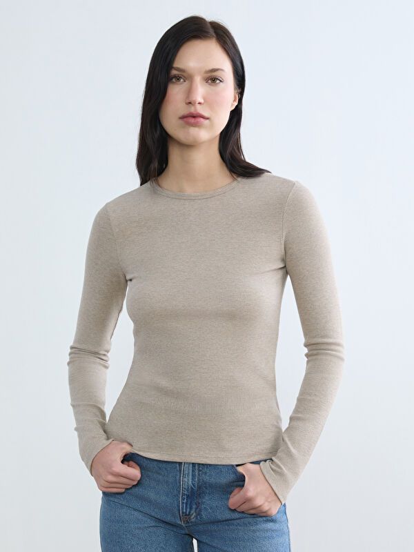 Moudda LC Waikiki - Body basique manches longues en jersey - Tunisie 1