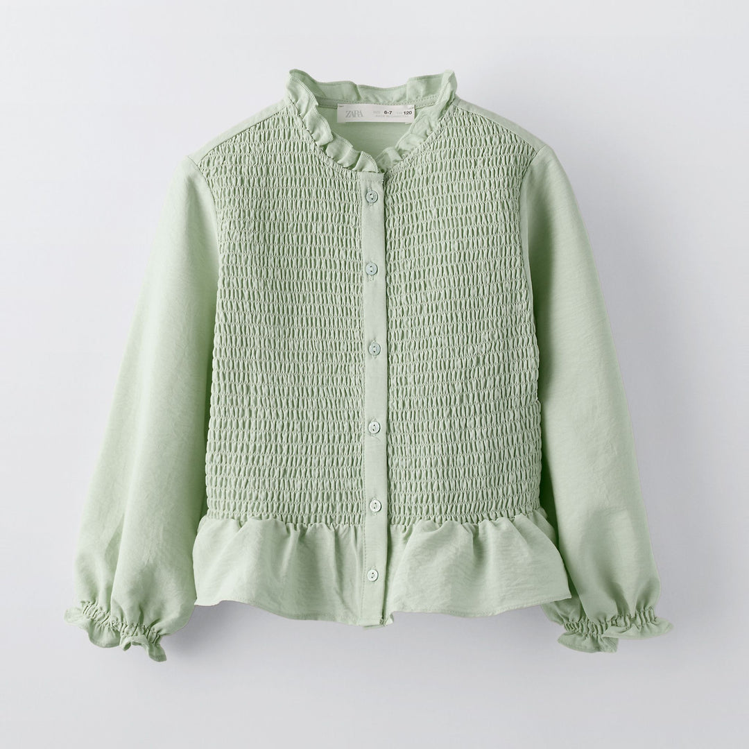 Moudda ZARA - Chemisier fille entièrement élastique - Tunisie 1