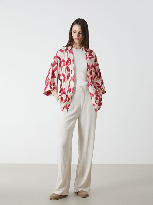 Moudda LC Waikiki - Kimono en tissu pour Femme - Tunisie 2