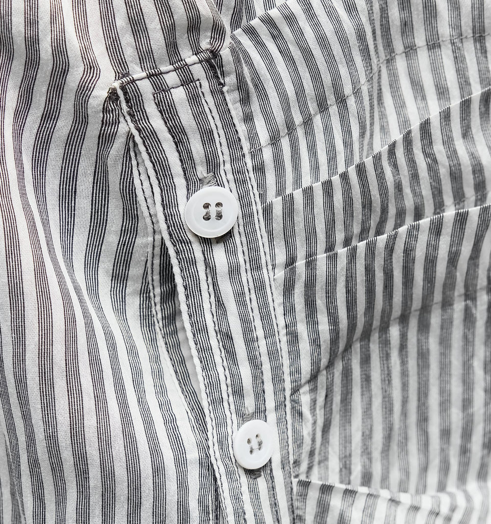 Moudda ZARA - Top Chemise Asymétrique Rayé - Tunisie 2