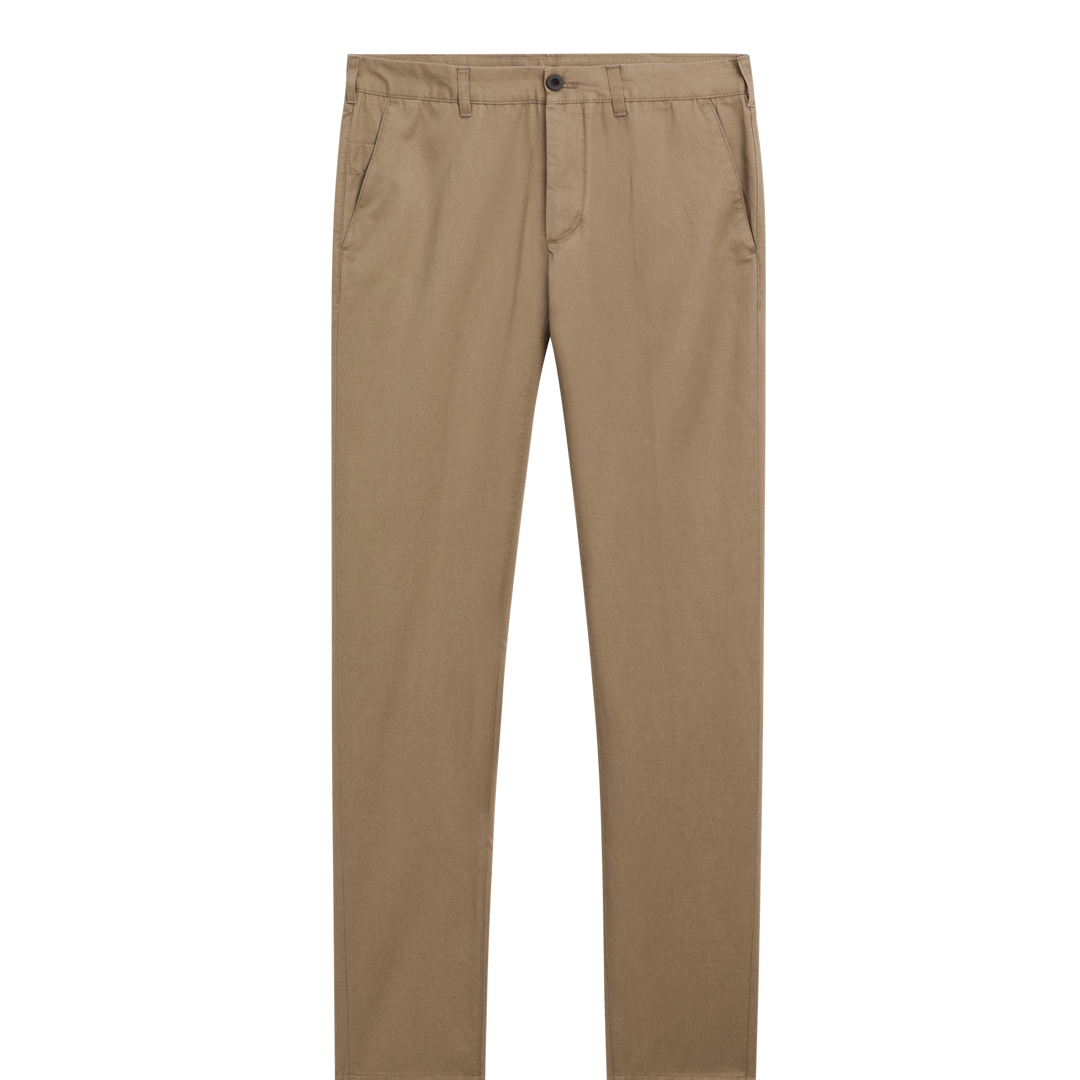 Moudda Massimo Dutti - Pantalon sergé coton/lin coupe fuselée - Tunisie 2