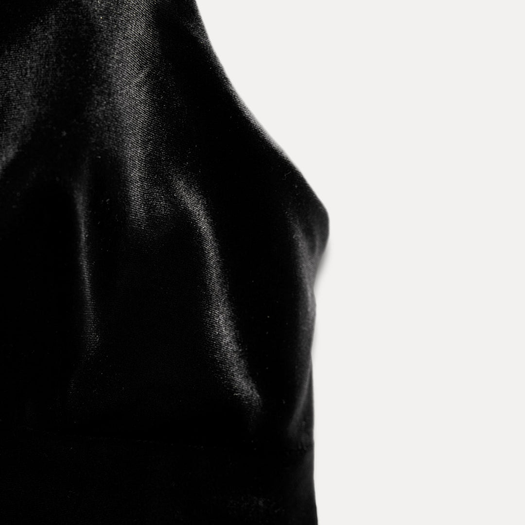 Moudda ZARA - Top velours manches courtes détail crochets - Tunisie 3