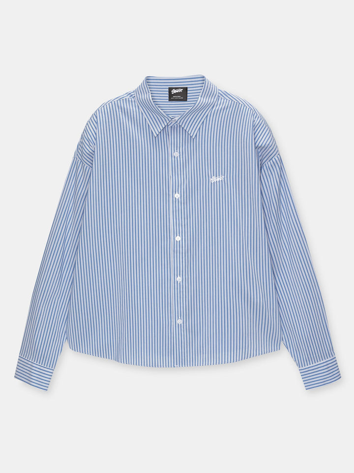 Moudda PULL & BEAR - Chemise Manches Longues Popeline Rayures STWD - Tunisie 3