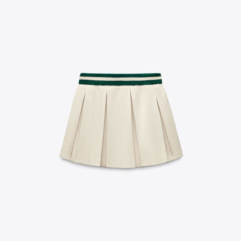 Moudda ZARA - Jupe Mini Sporty - Plissée & Varsity - Tunisie 2