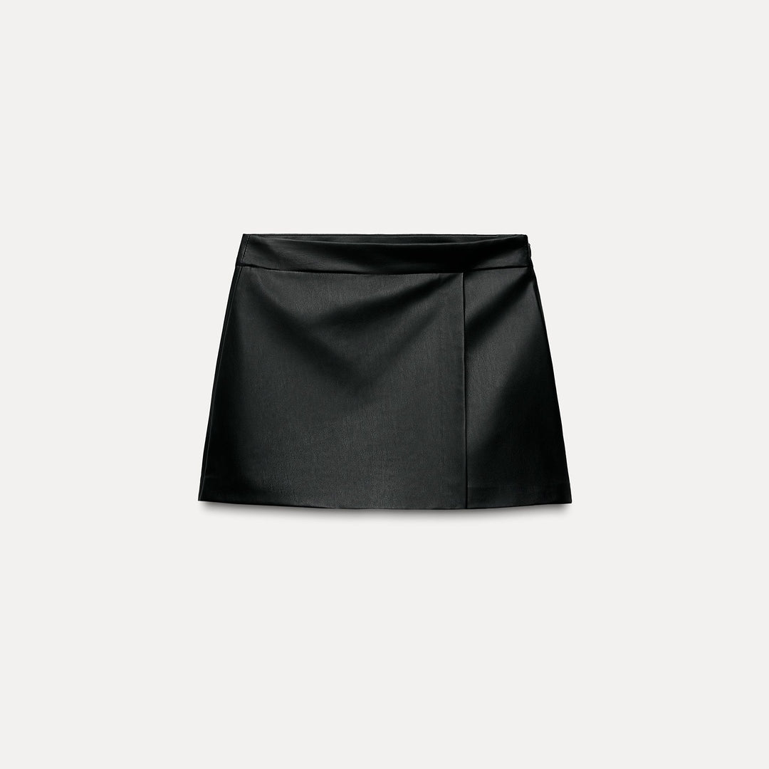 Moudda ZARA - Short en similicuir coupe simple - Tunisie 2