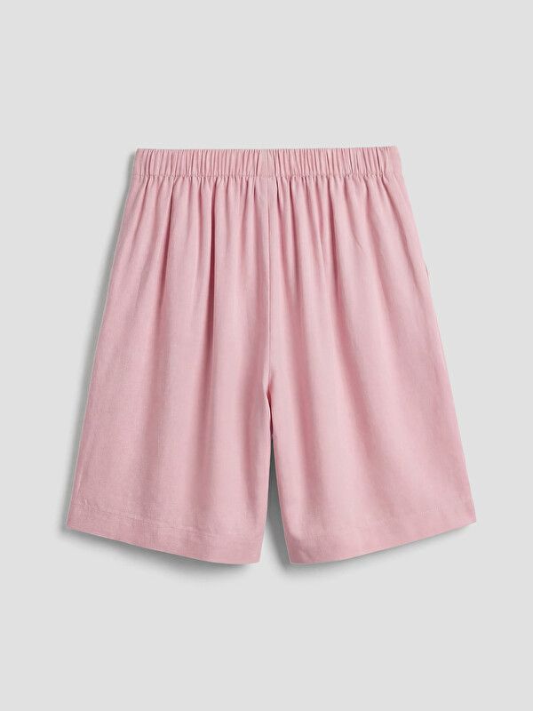 Moudda LC Waikiki - Bermuda en tissu pour Fille couleur Rose terne - Tunisie 2