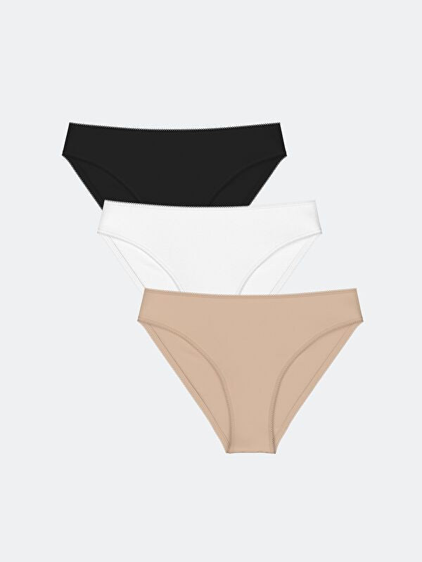 Moudda LC Waikiki - Slip basique Femme Rose nude - Tunisie 1