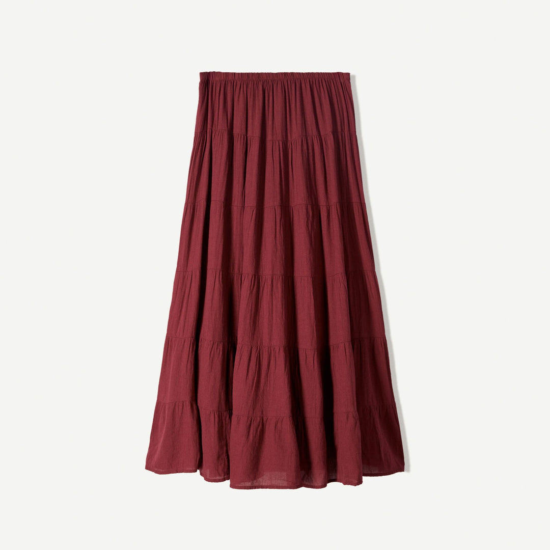 Moudda BERSHKA - Jupe Maxi Voile - Volants - Tunisie 1
