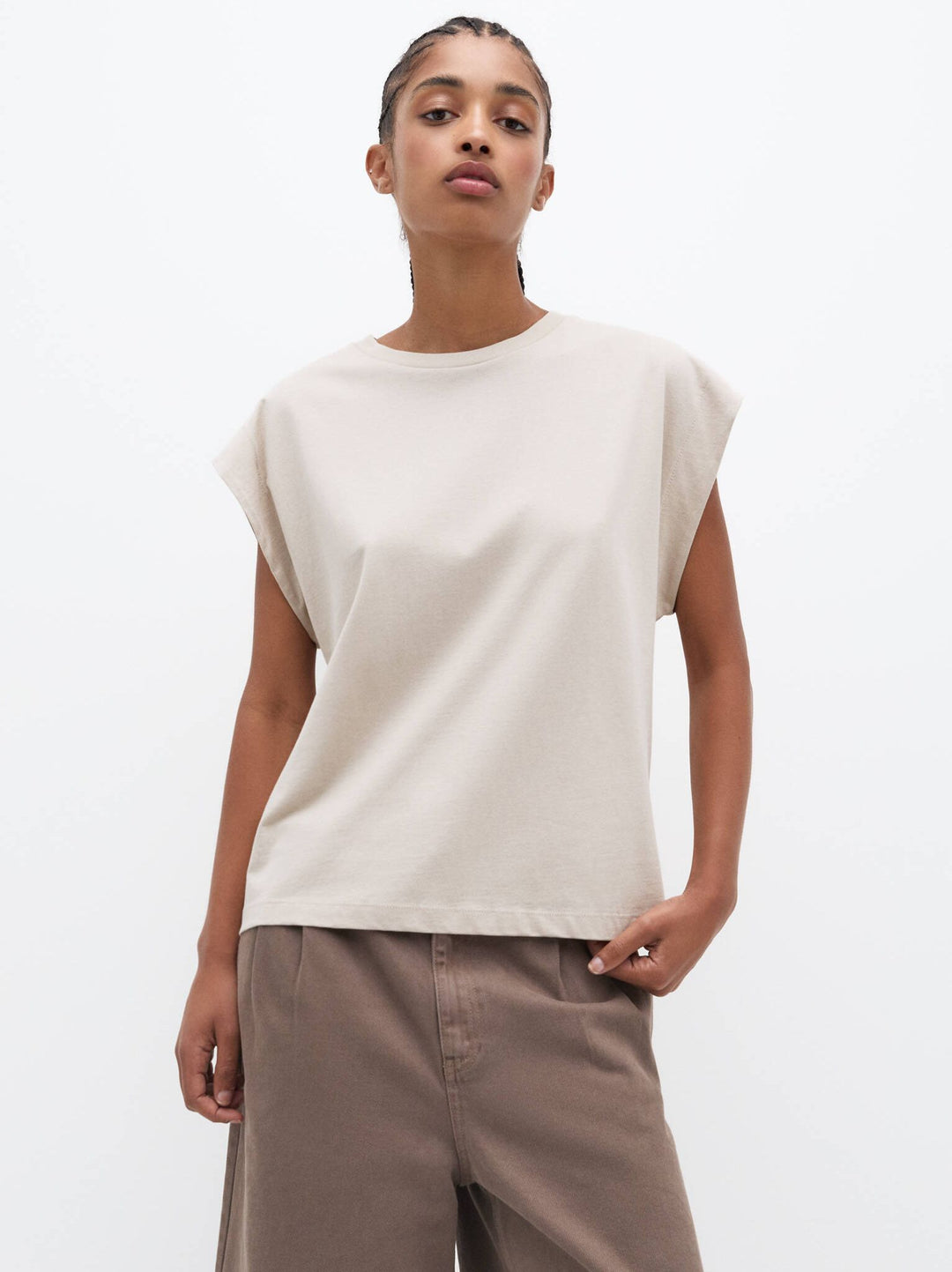 Moudda PULL & BEAR - Body Basique Pièce en Manche Rénovée - Tunisie 5
