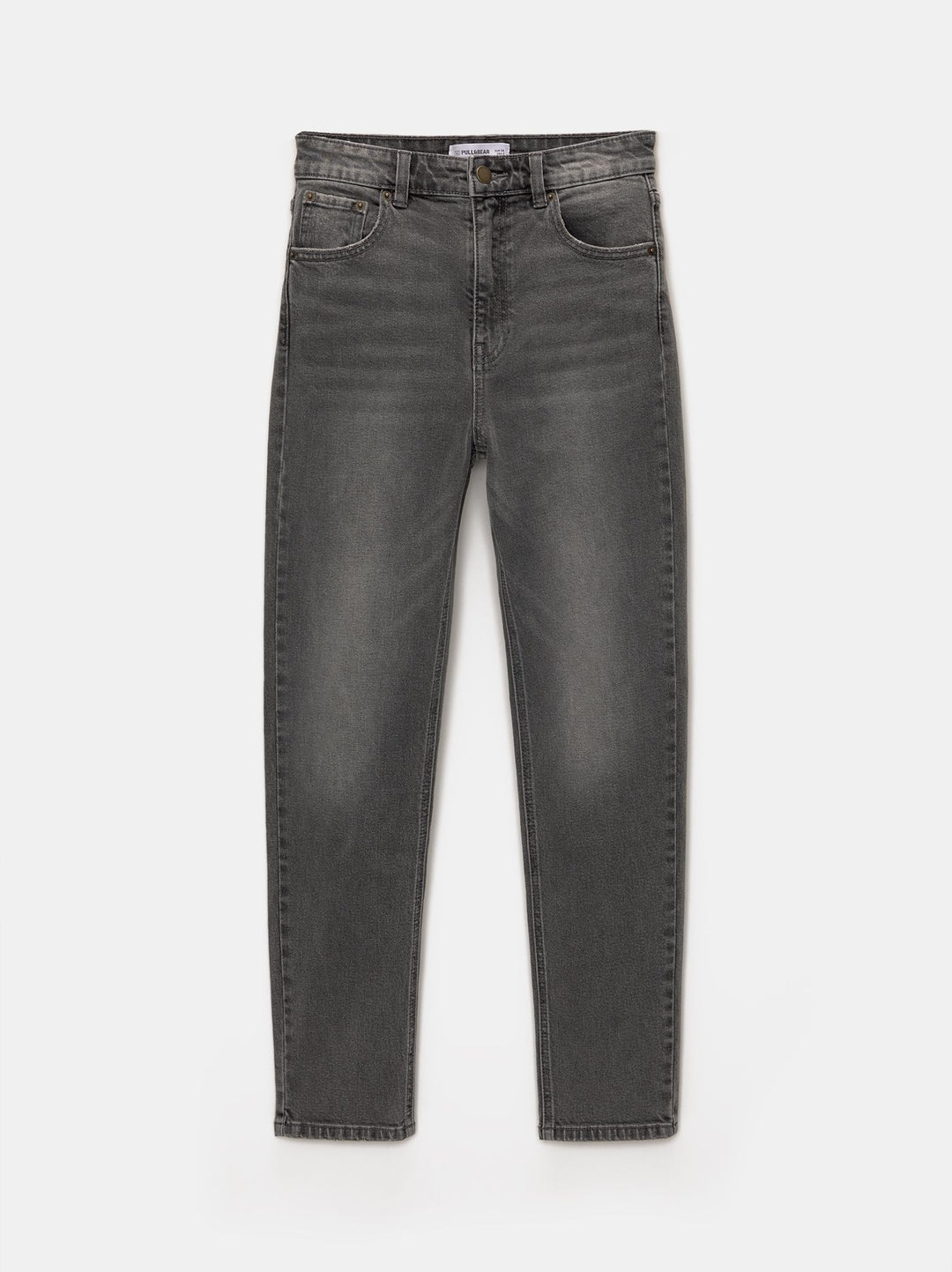 Moudda PULL & BEAR - Pantalon Mom Confort Gris - Tunisie 1