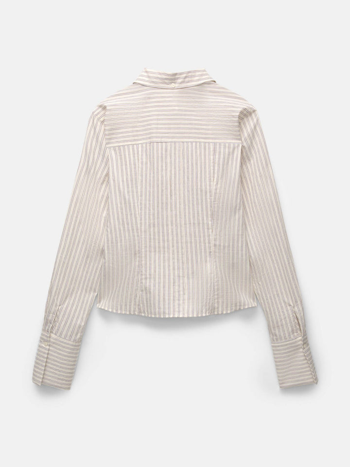 Moudda PULL & BEAR - Chemise Cintrée - Rayures - Tunisie 3