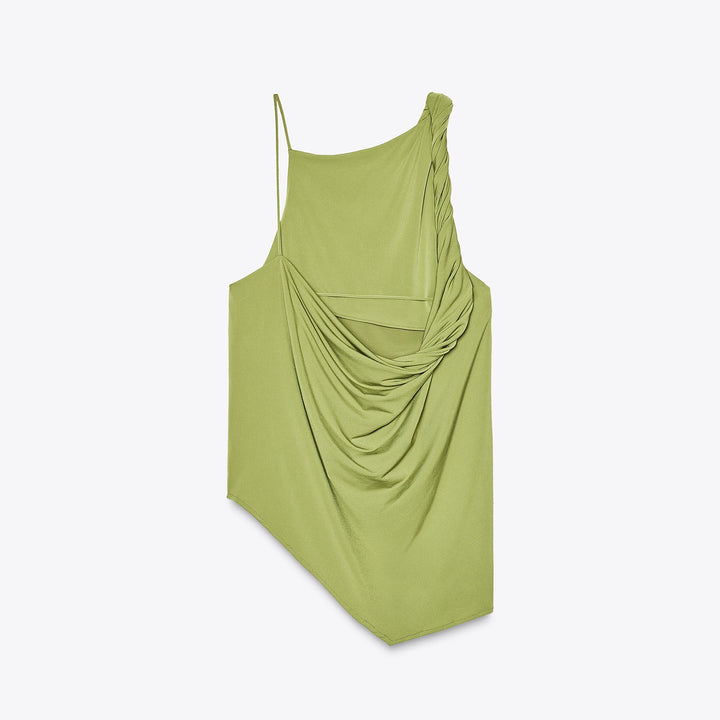 Moudda ZARA - Top Asymétrique - Drapé Fluide - Tunisie 2