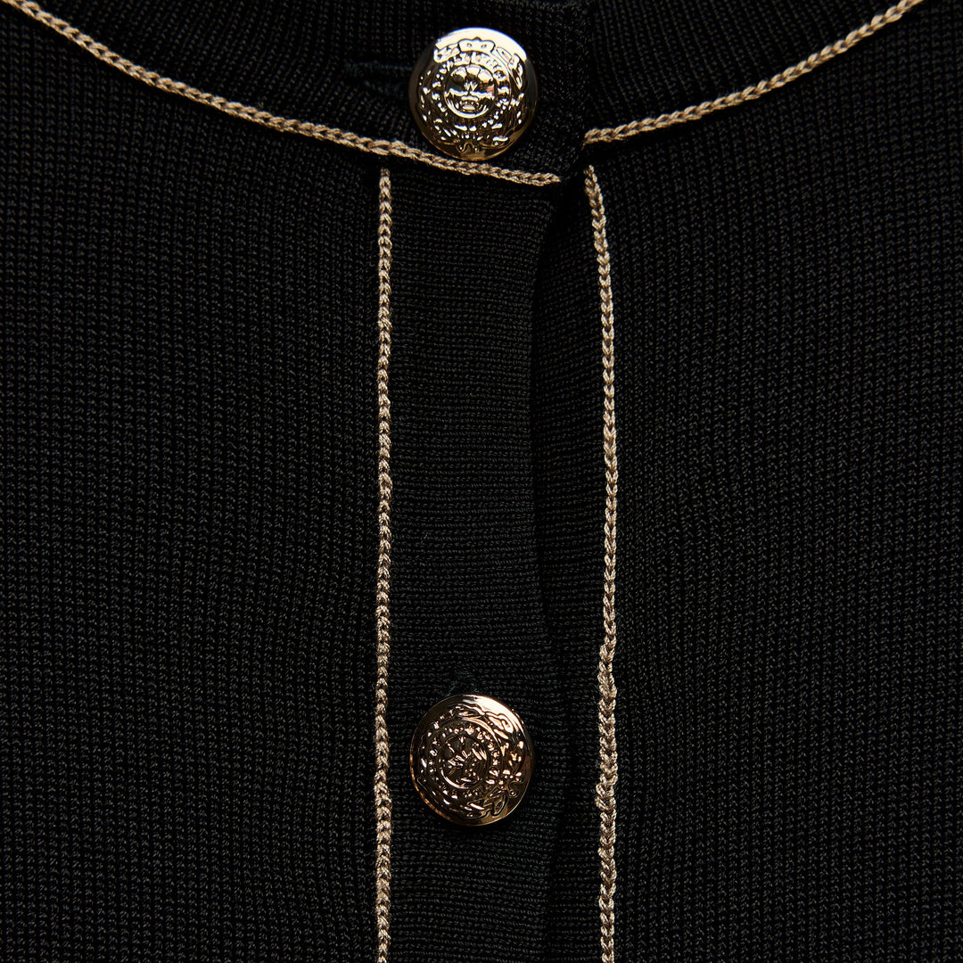Moudda ZARA - Veste liseré bouton doré - Tunisie 3