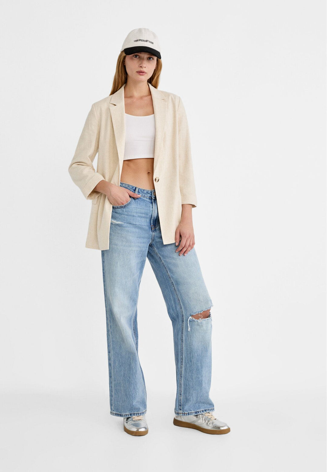 Moudda STRADIVARIUS - Blazer Rustique - Tunisie 3